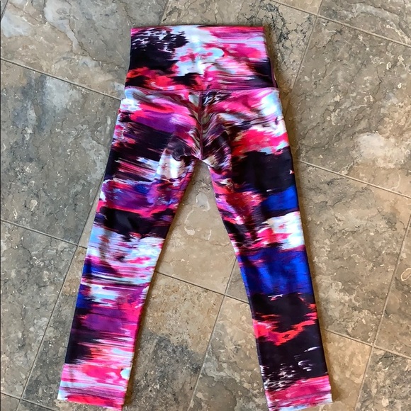 Lululemon Wunder Under Pigment Wind White Multi - Picture 5 of 7